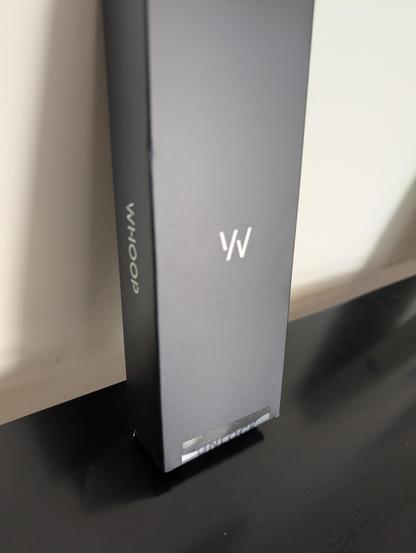 Box containing a Whoop